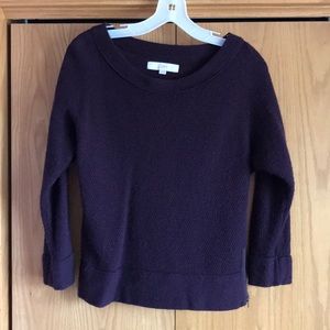 LOFT Purple Sweater